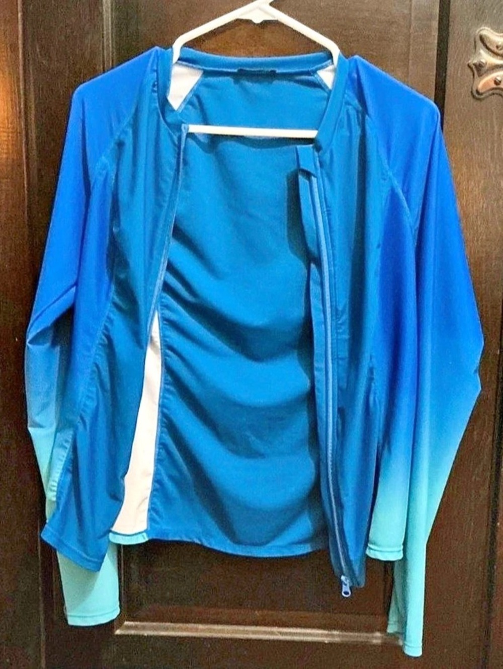(125) Arolina Swim Set in Blue Size Large